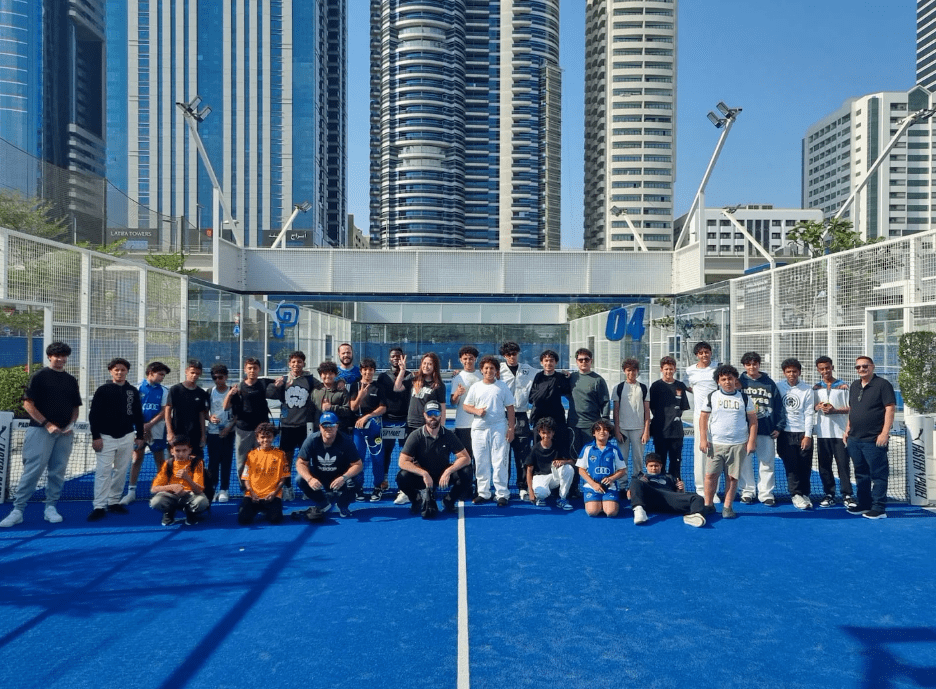 Keep up with the JKS students on their Dubai Football Trip